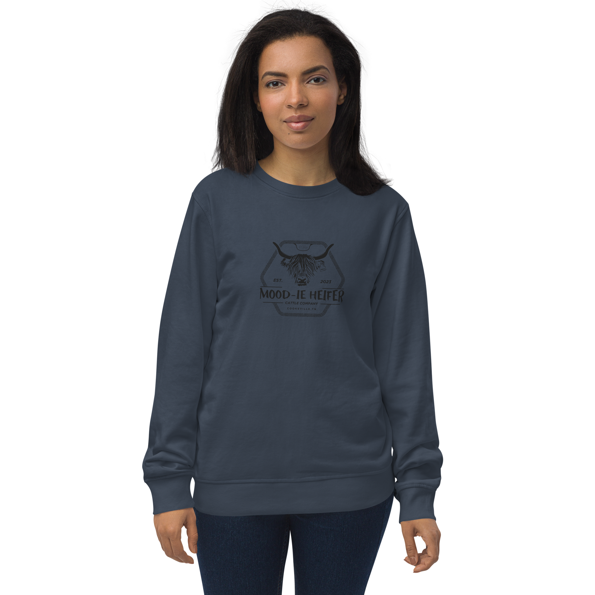 Unisex organic sweatshirt - Image 4