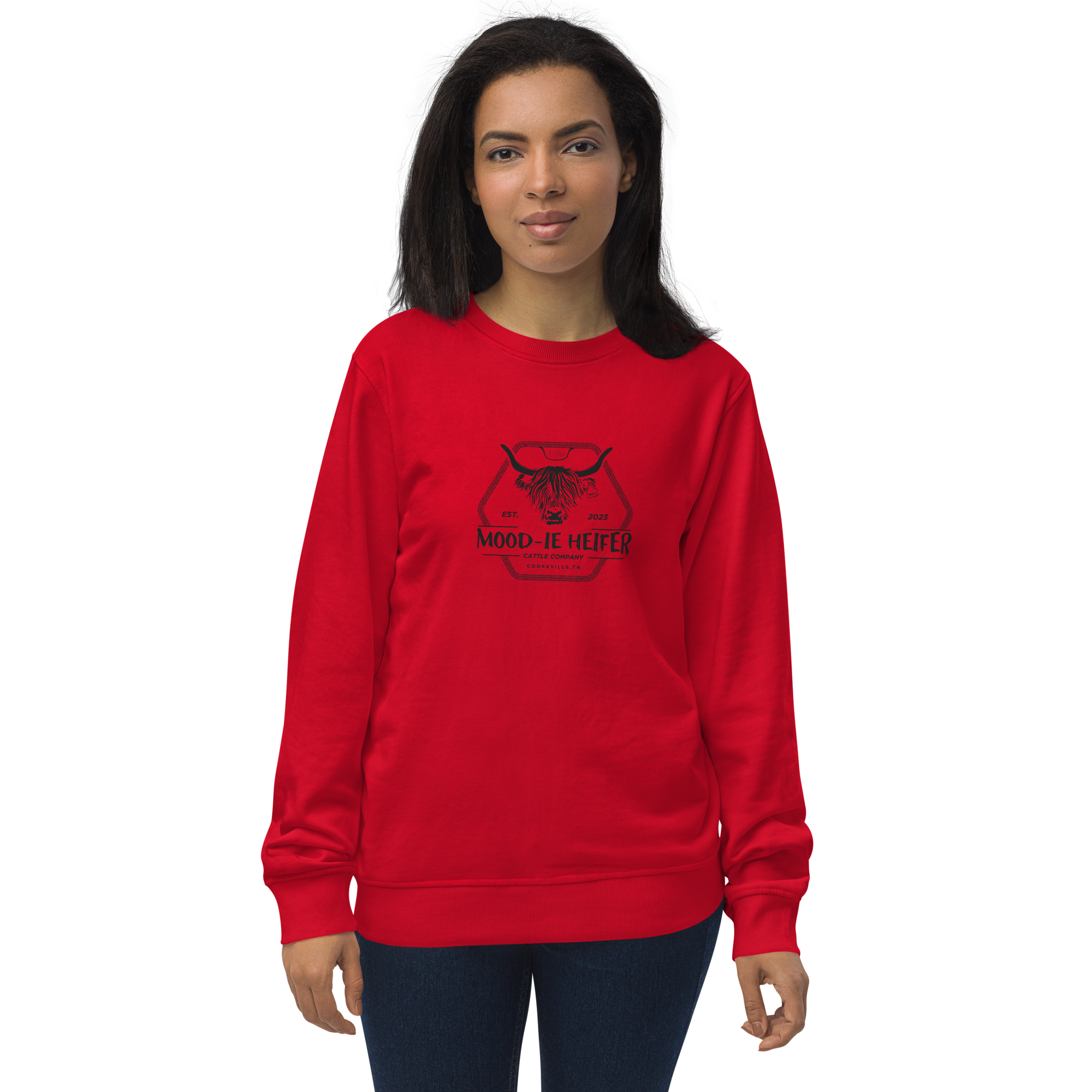 Unisex organic sweatshirt - Image 2